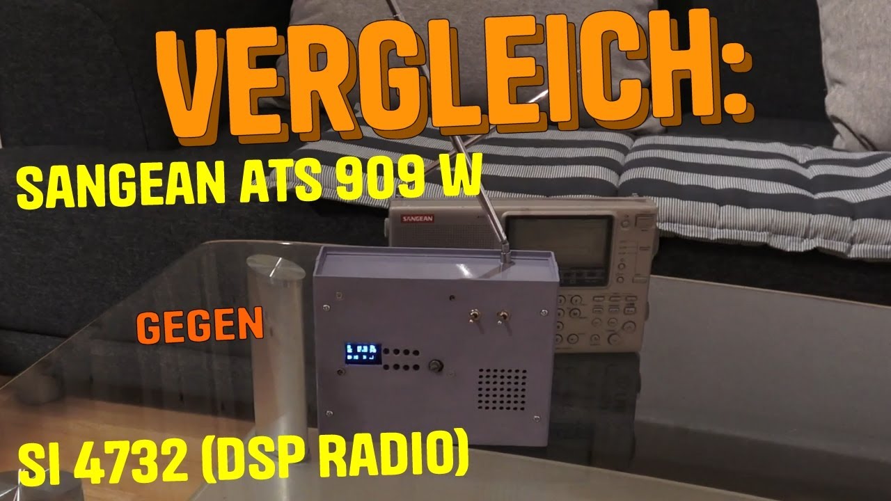 SI4732 gegen Sangean ATS909 W - Indoor-Vergleich (lang 🙂 )