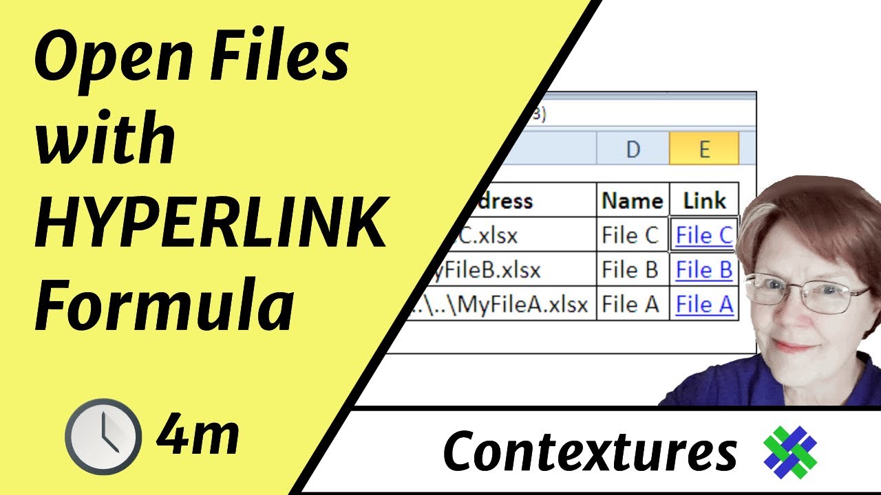 Excel HYPERLINK Function Examples