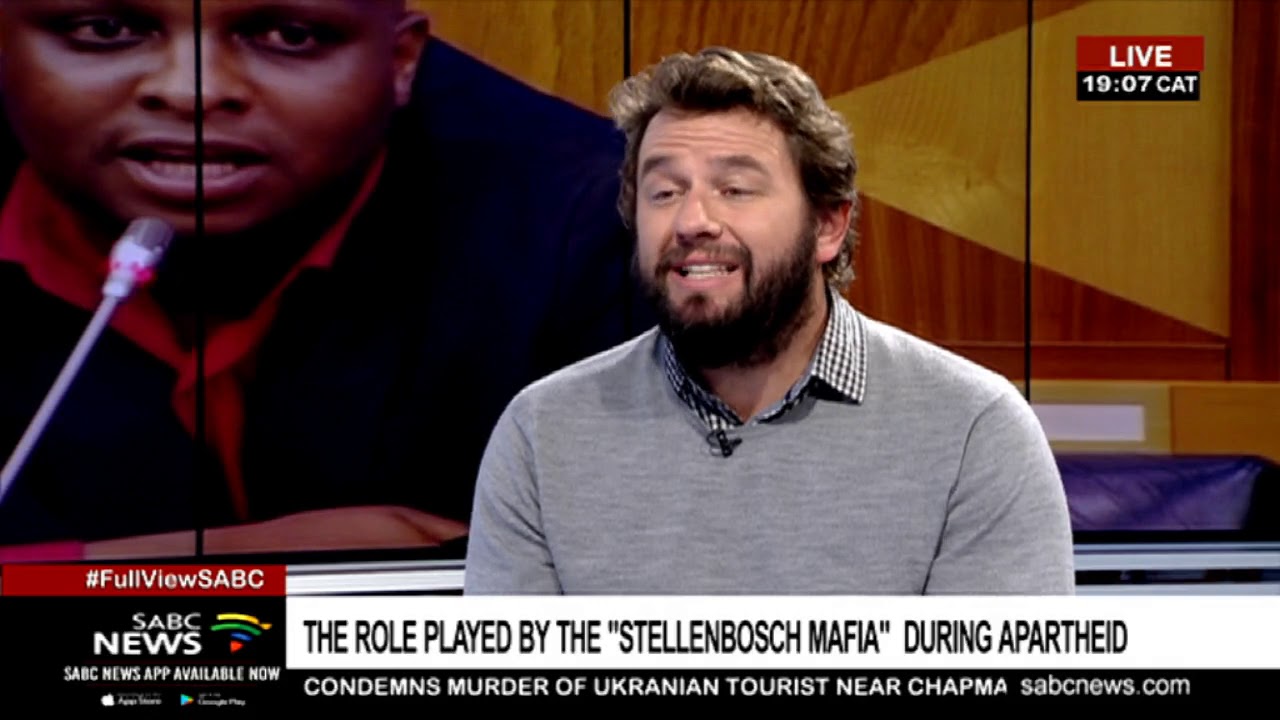Pieter du Toit on his book 'The Stellenbosch Mafia-Inside the Billionaires Club'