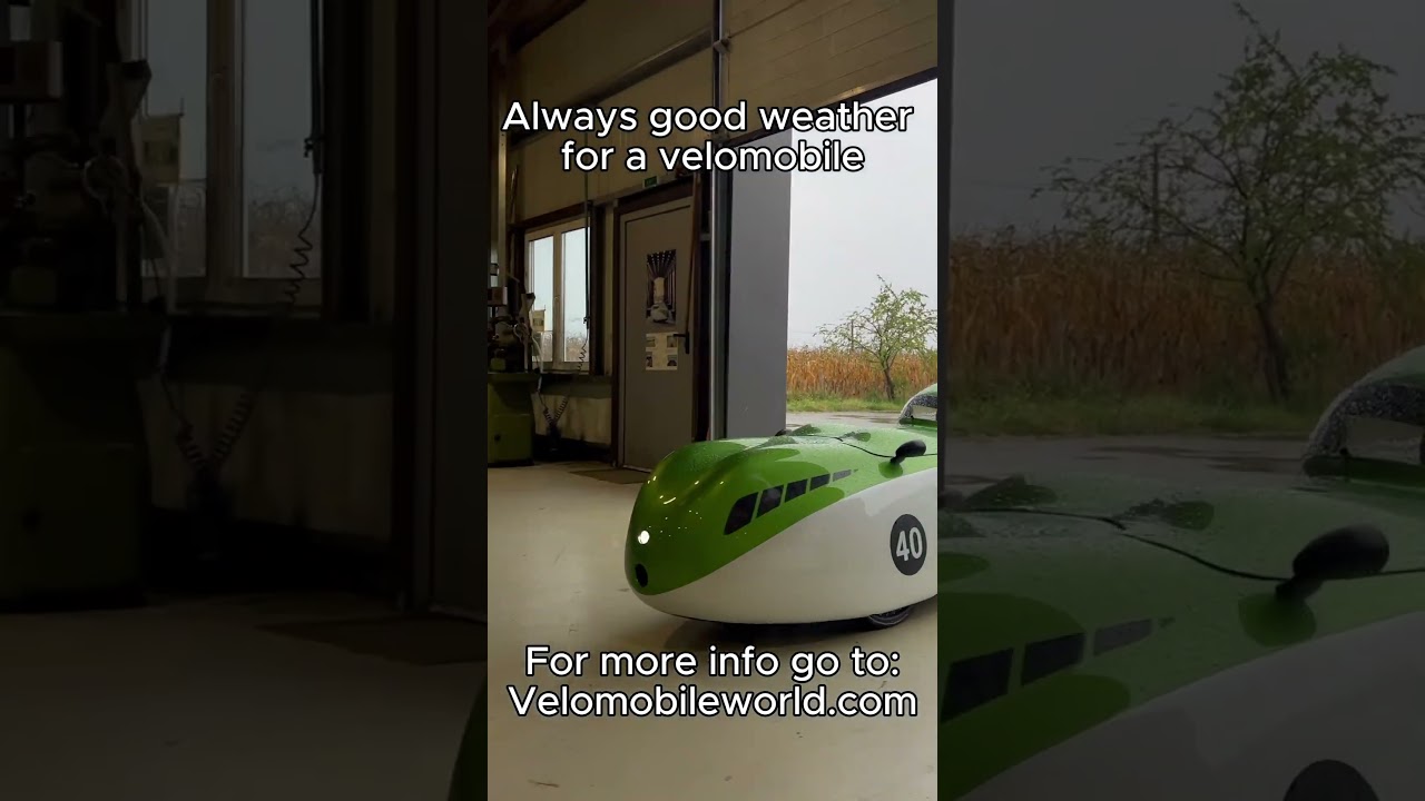 Go fast and stay dry, with Velomobiles #cycletest #velomobile #cycling #velosolutions