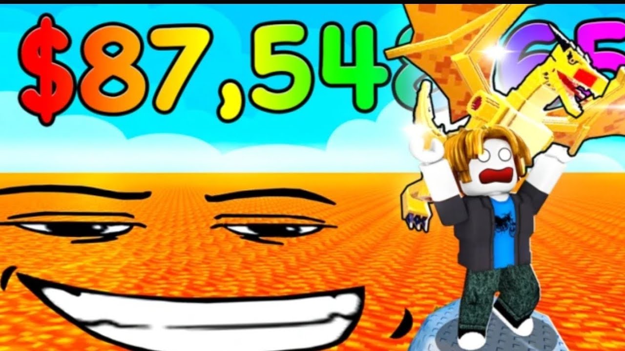 noob to pro in Survive lava for brainort roblox (part#1)