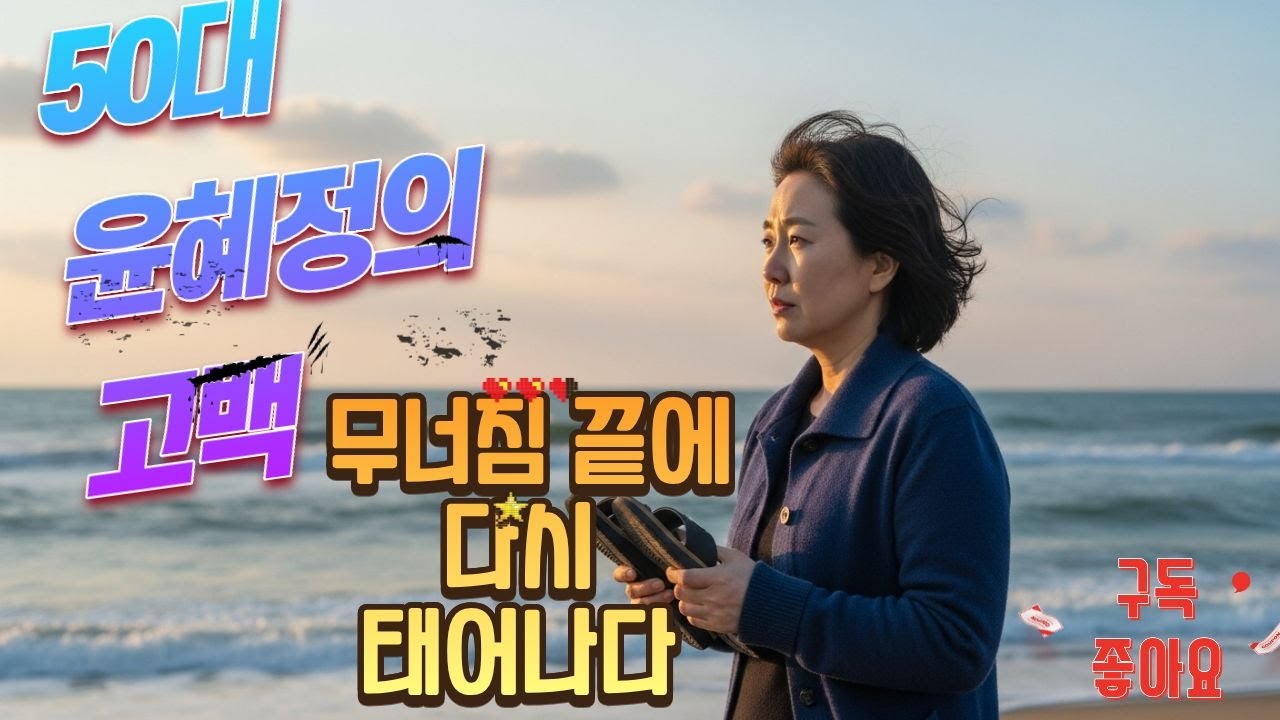 50세 윤해정의 고백 — 무너짐 끝에서 다시 태어나다 (라디오드라마)