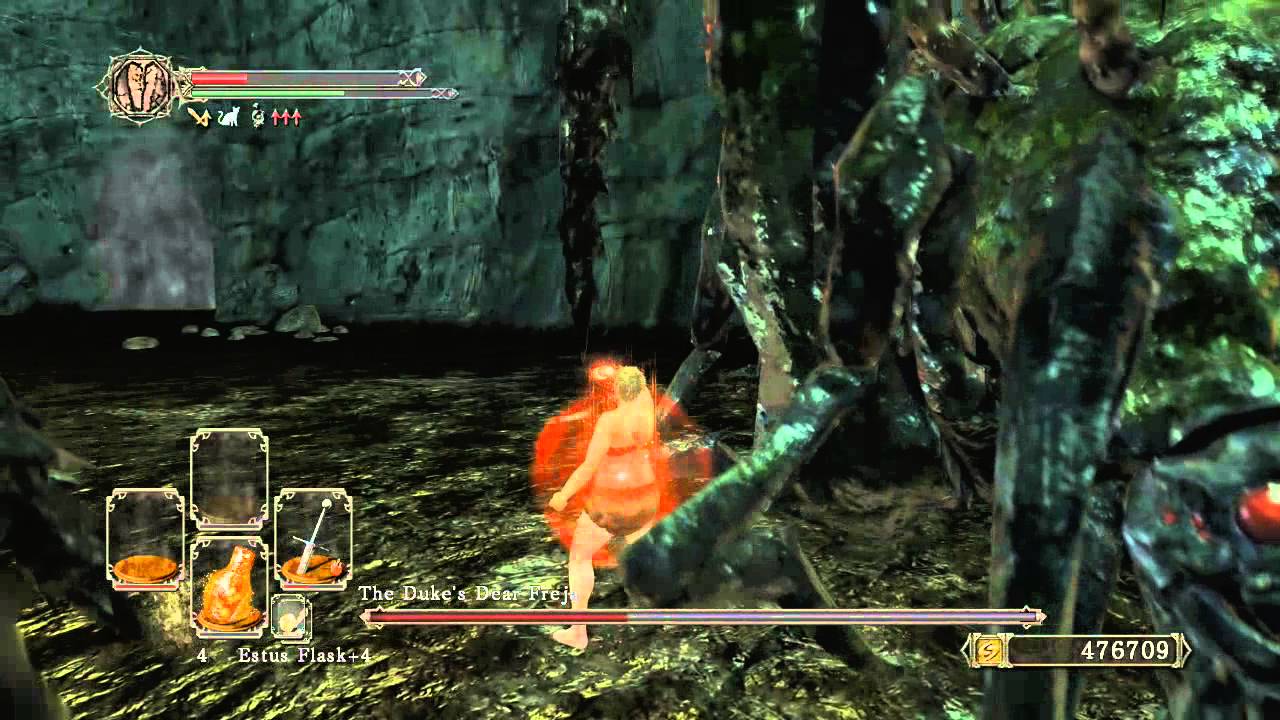 Dark Soul 2 ฺBoss fight - The Duke's Dear Freja