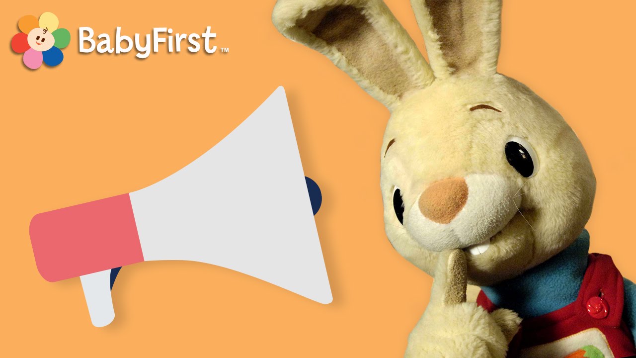 Loud and Quiet | Harry the Bunny | BabyFirstTV