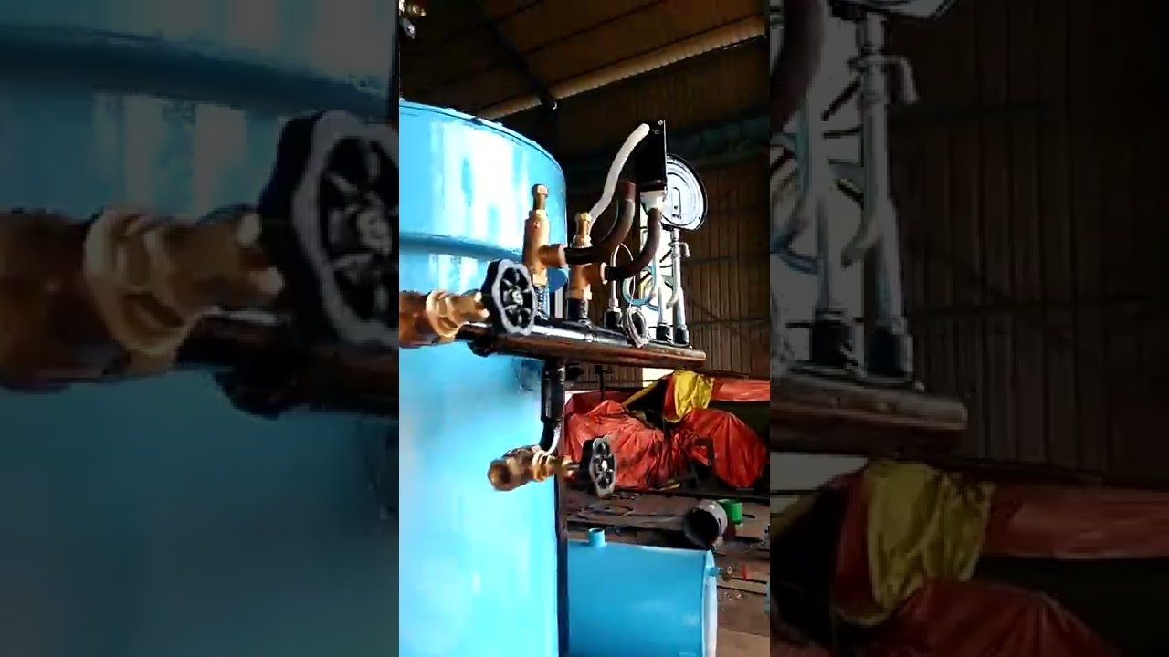 NIBR diesel fired Steam Boiler