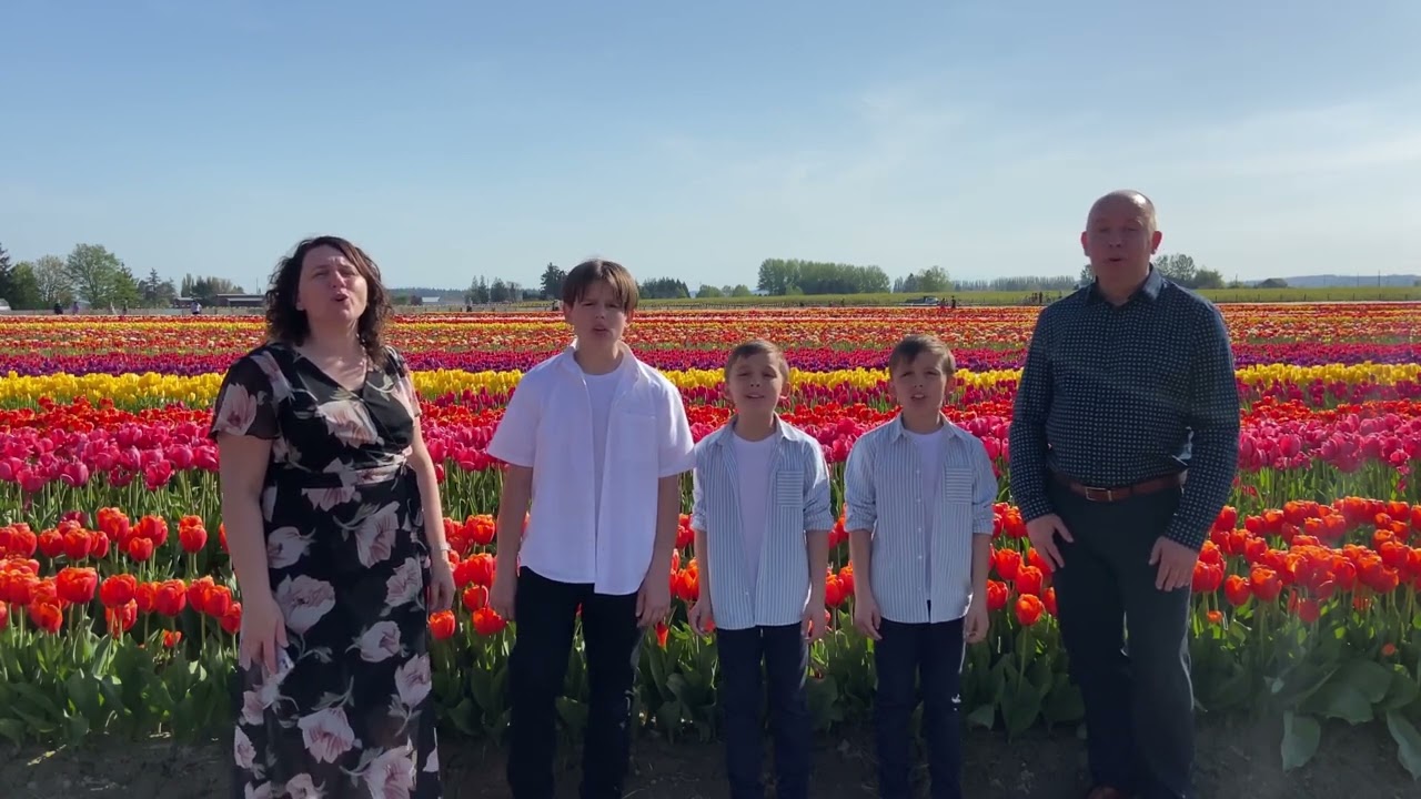 Вновь вернулась весна . Семейное пение . Сімейний спів
