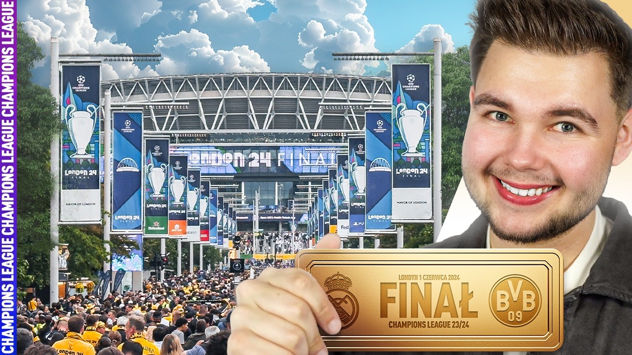 POLECIAŁEM NA FINAŁ LIGI MISTRZÓW 2023/24! BORUSSIA DORTMUND VS REAL MADRYT