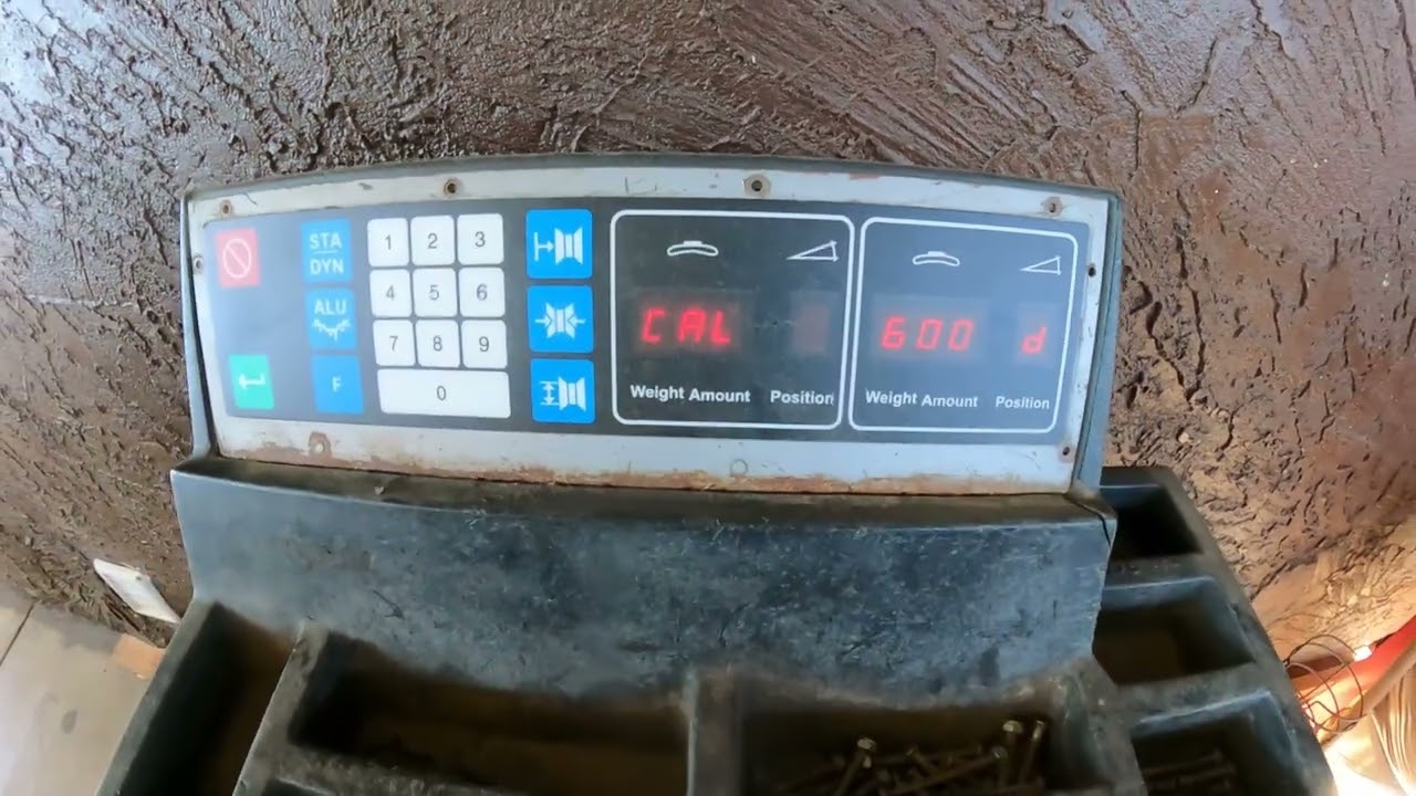 Процесс калибровки балансировочного станка FMC 4100