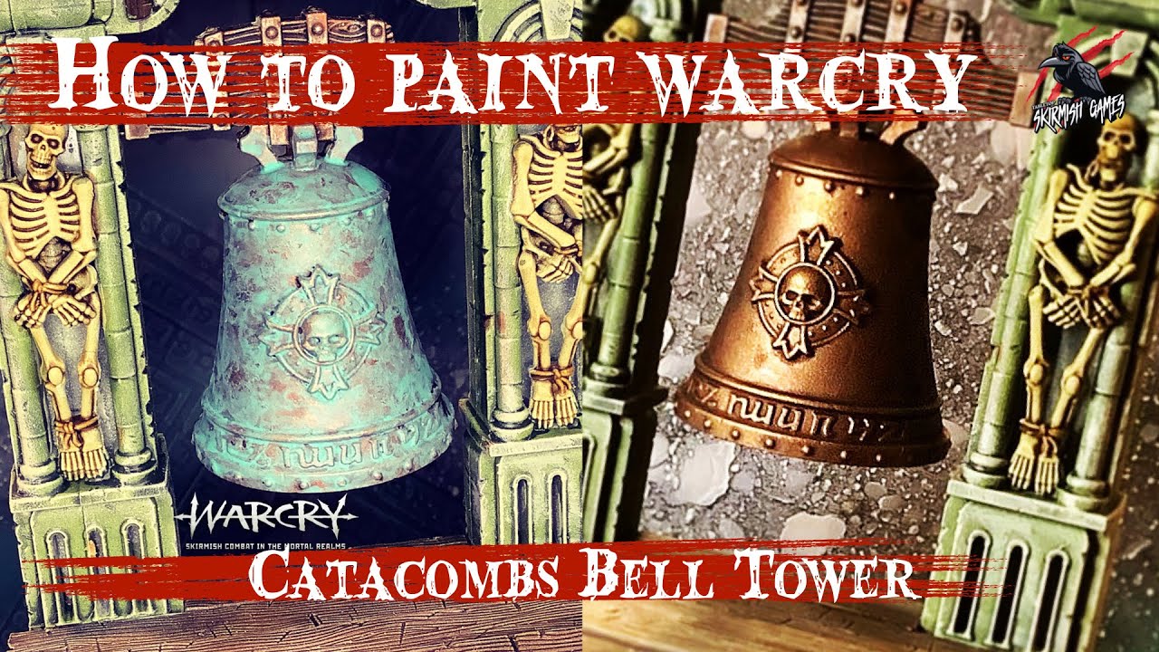HOW TO PAINT WARCRY BELL TOWER - Warhammer Terrain - Warcry Catacombs