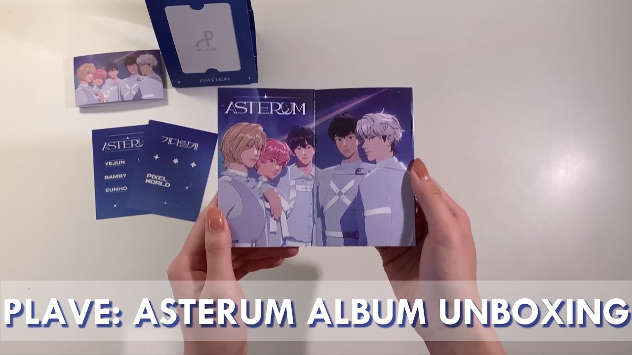 PLAVE (플레이브) | Asterum Album Unboxing | aka im broke