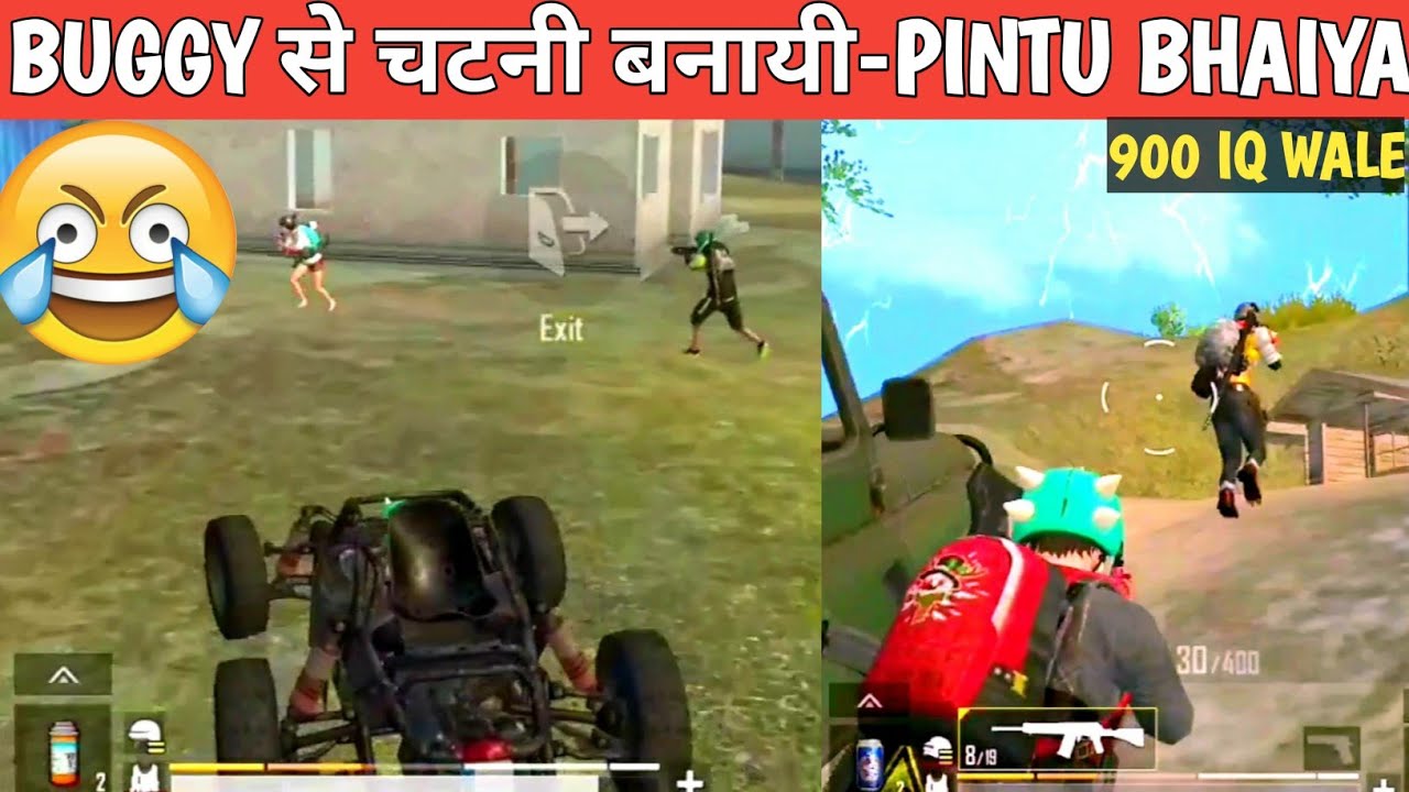 RUSHING FROM BEHIND 900IQ ENEMY SOLO VS DUO|pubg lite video online gameplay MOMENTS BY CARTOON FREAK