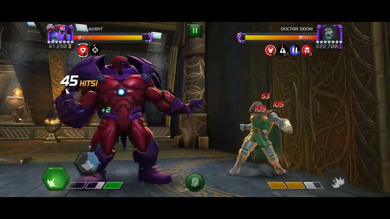 MCOC The Ordeal Villain - Onslaught vs Doom