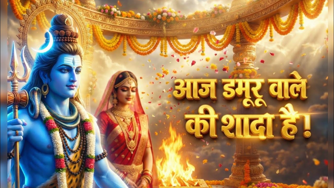 डमरू वाले की शादी है 🔥 | महादेव की DJ बारात | Shiv Parvati Vivah Song 2026 | Har Har Mahadev