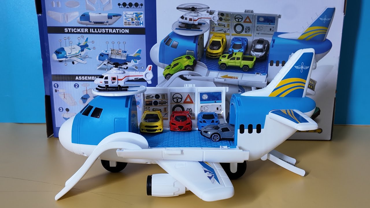[🤖toy asmr🤖] Air Transport Aircraft ✈️ Model Series ASMR Unboxing No Talking | Toys Review