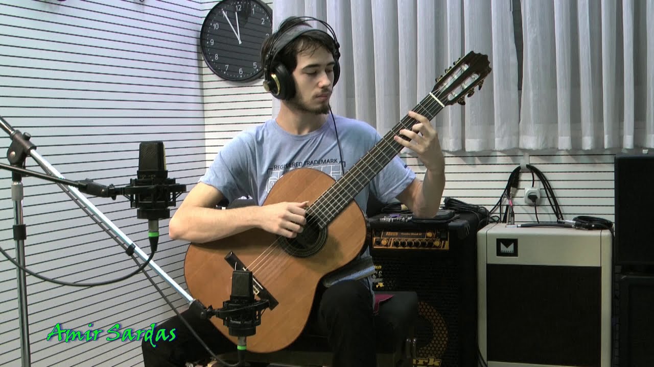 Sarabande & Double - Partita no 1/J. S. Bach_Classic Guitar – Amir Sardas