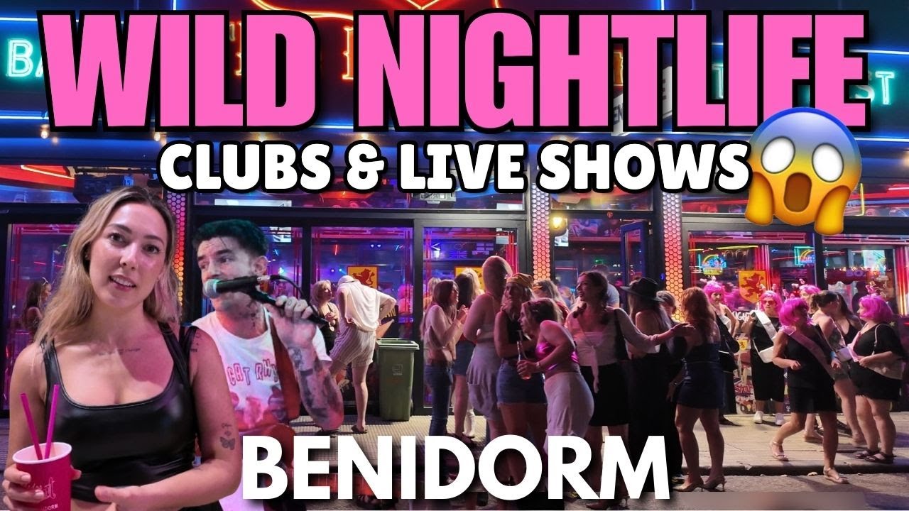 Benidorm's WILDEST Nightlife on The STRIP! 😱 Clubs, Girls & Live Music!