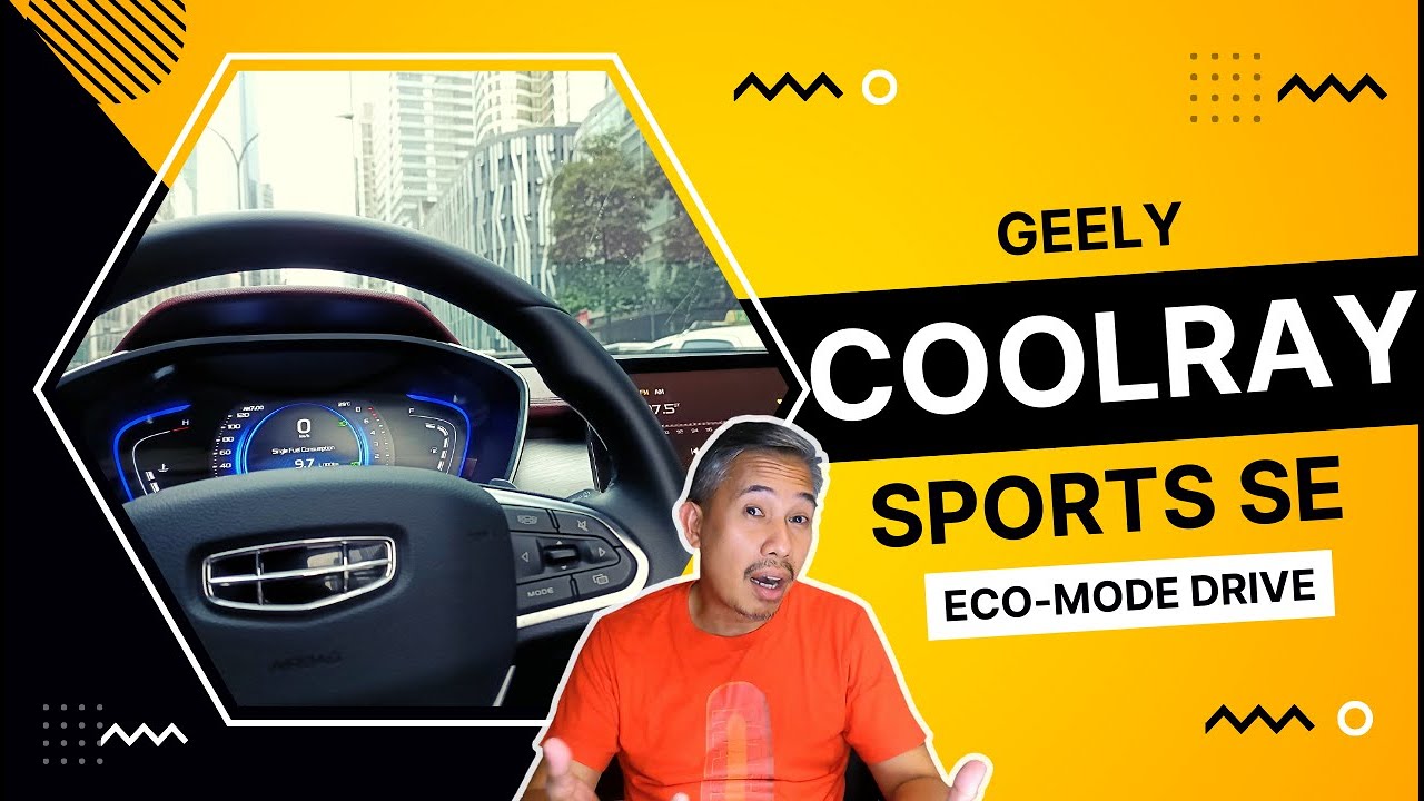 Eco Mode Driving With My Geely Coolray Sports SE (vlog 181) - Cars