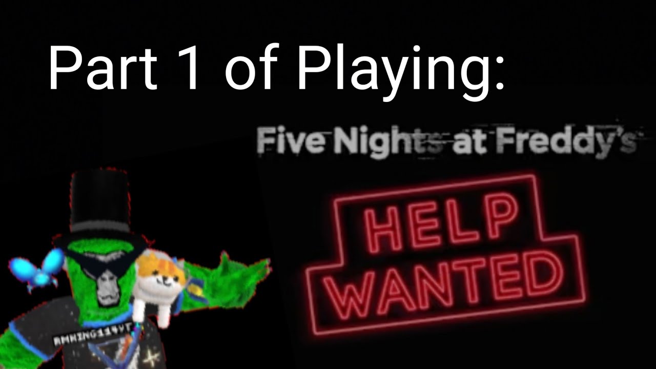 Playing FNAF Help Wanted! | Part 1: Parts and Service! | #fnafhelpwanted #fnaf #scary 