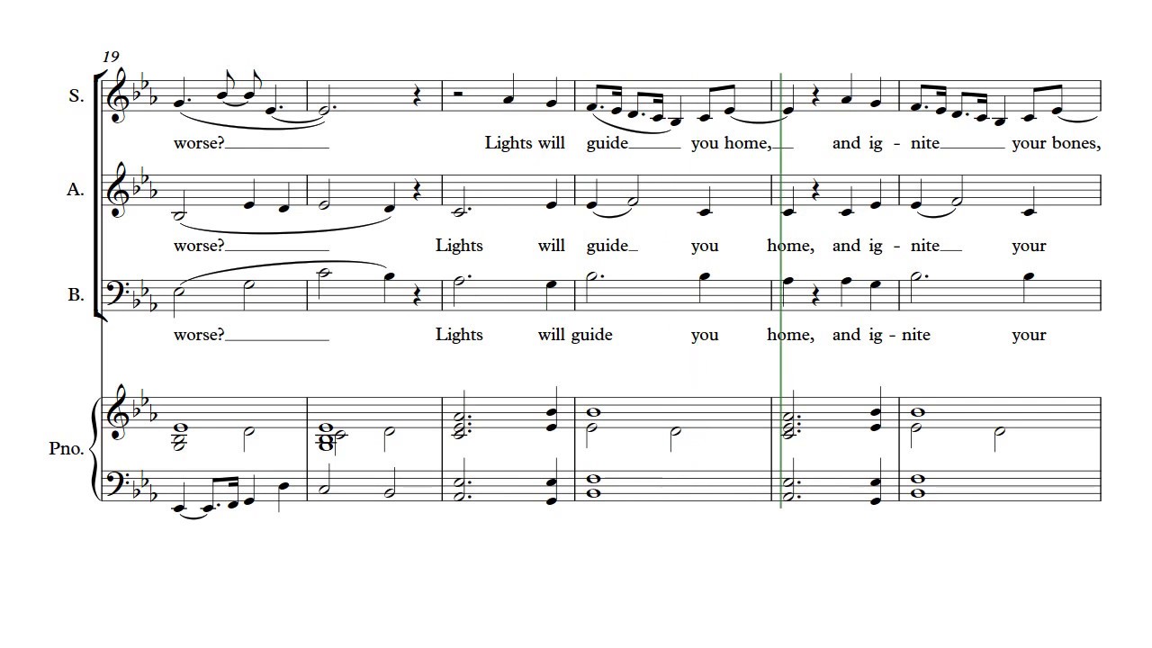 Fix You SATB