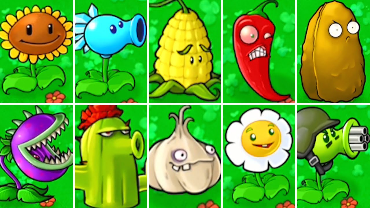 Plants vs Zombies Replanted &mdash; Все растения и зомби