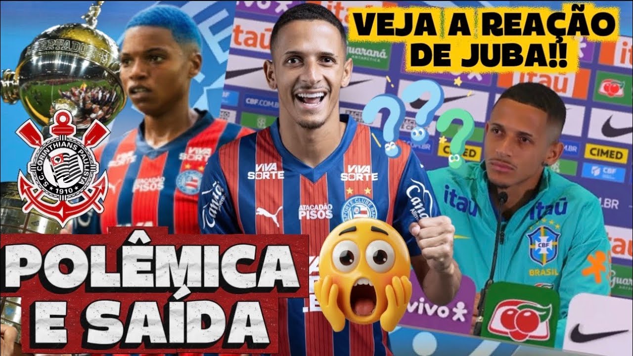 🔥💣🤔ATACANTE SAINDO DO BAHIA;🤔&rdquo;MSM JOGANDO NO BAHIA?&rdquo;: JORNALISTA SULISTA QUESTIONA JUBA NA SELE&Ccedil;&Atilde;O 