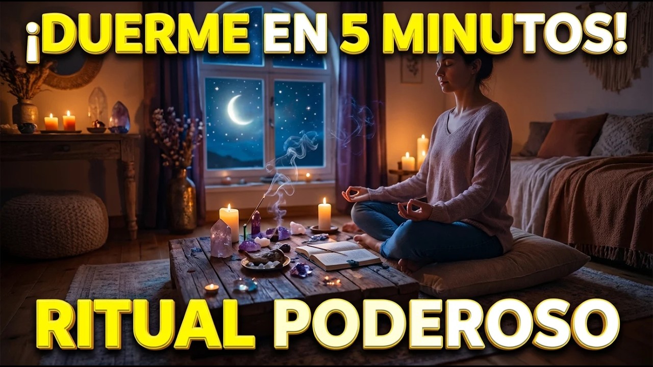 Ritual nocturno para soltar el día y dormir en paz