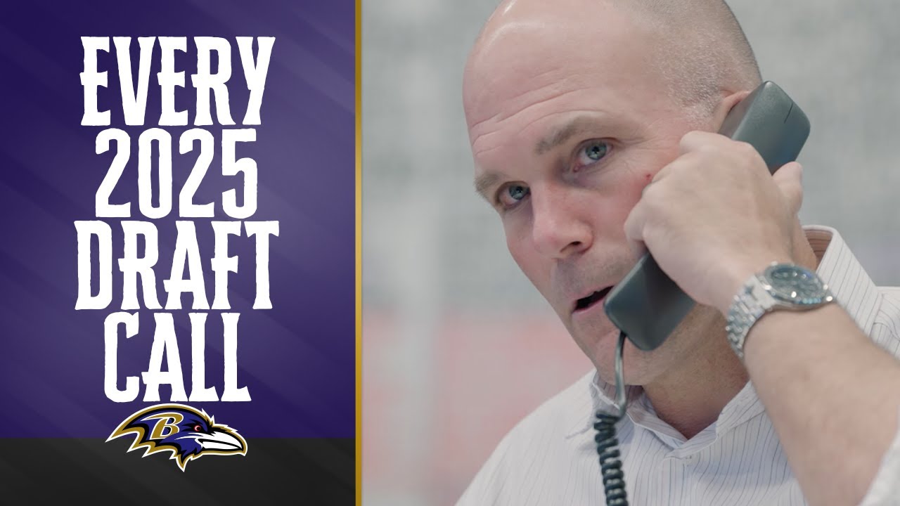 Every 2025 Ravens Draft Call | Baltimore Ravens