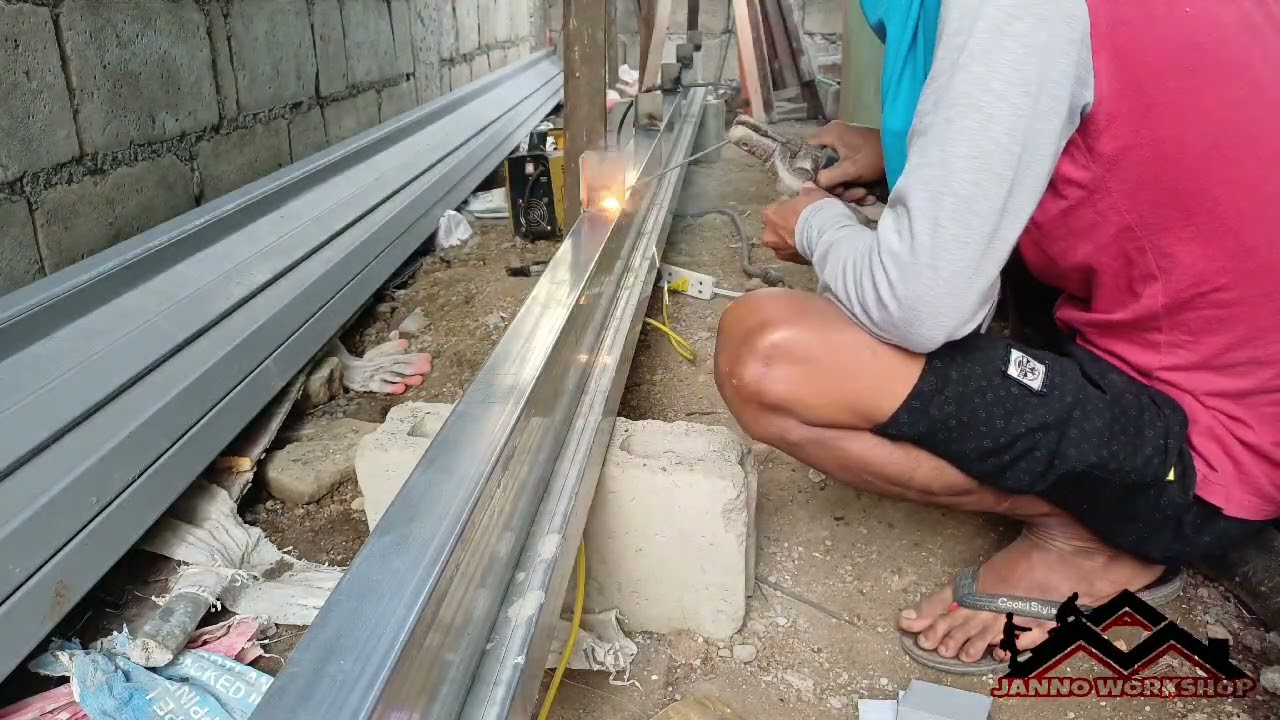 Tubular at c furlin ang gamit sa Steel trusses