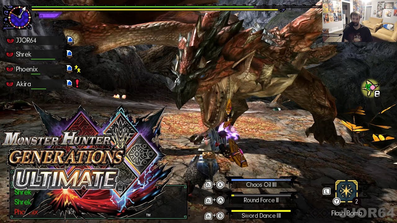 Monster Hunter Generations Ultimate (Switch) - JJOR64 plays Nintendo Switch on Switch 2 (1/22/26)