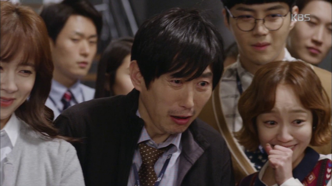 김과장 - 남궁민, 복도에 살림 차리고 ‘버티기’ 돌입!. 20170216