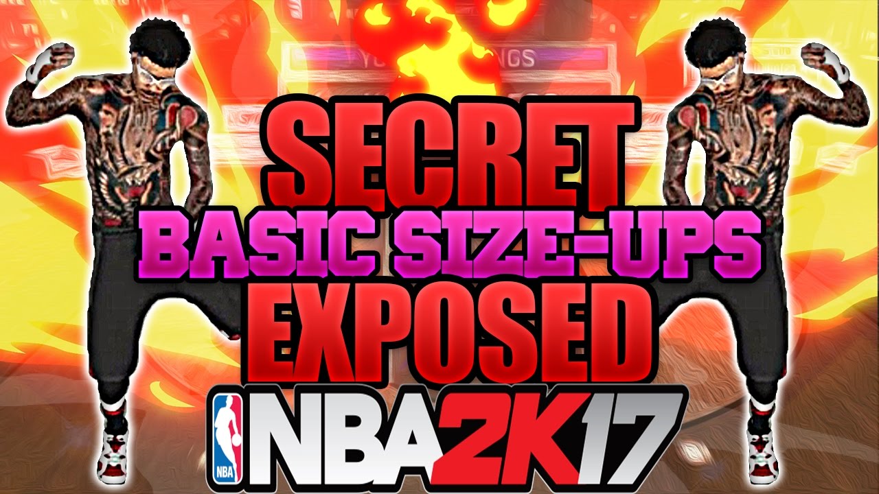 NBA 2K17 • SECRET BASIC SIZE - UPS EXPOSED! DRIBBLE LORD MOVES EXPLAINED (TIPS & TRICKS)