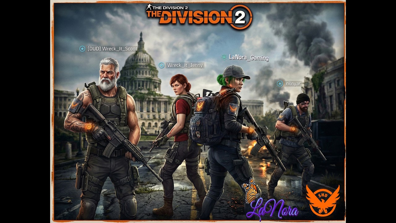 Tactical Chaos in the Streets of D.C. - The Division 2 -First Playthrough