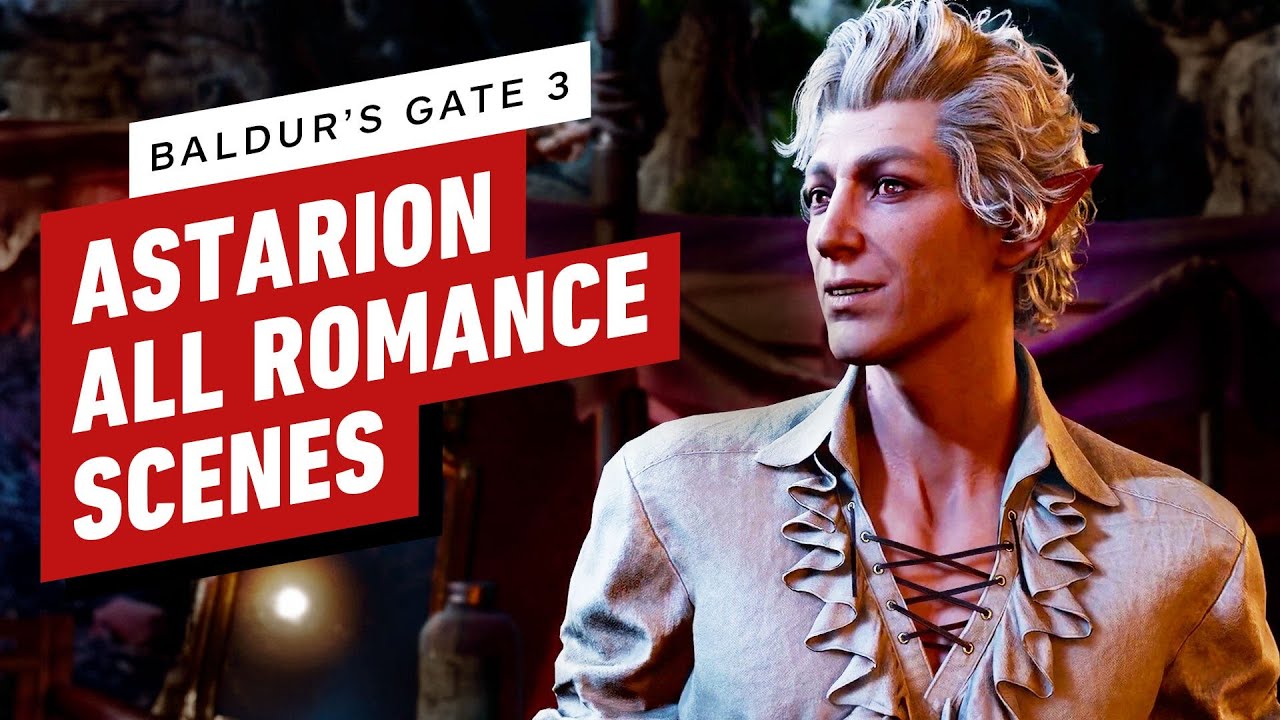 Baldur&rsquo;s Gate 3: All Astarion Romance Scenes