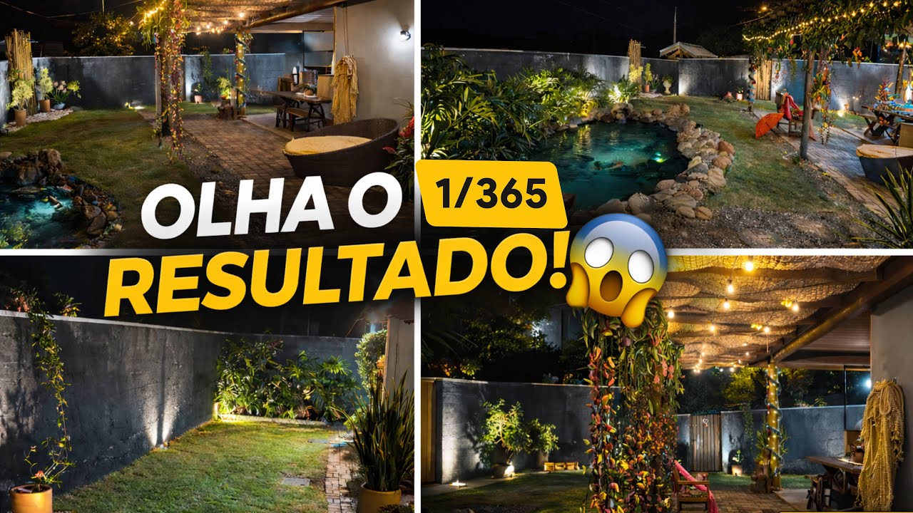 TRANSFORMEI A CASA INTEIRA PRA VIRADA DO ANO… OLHA ISSO!
