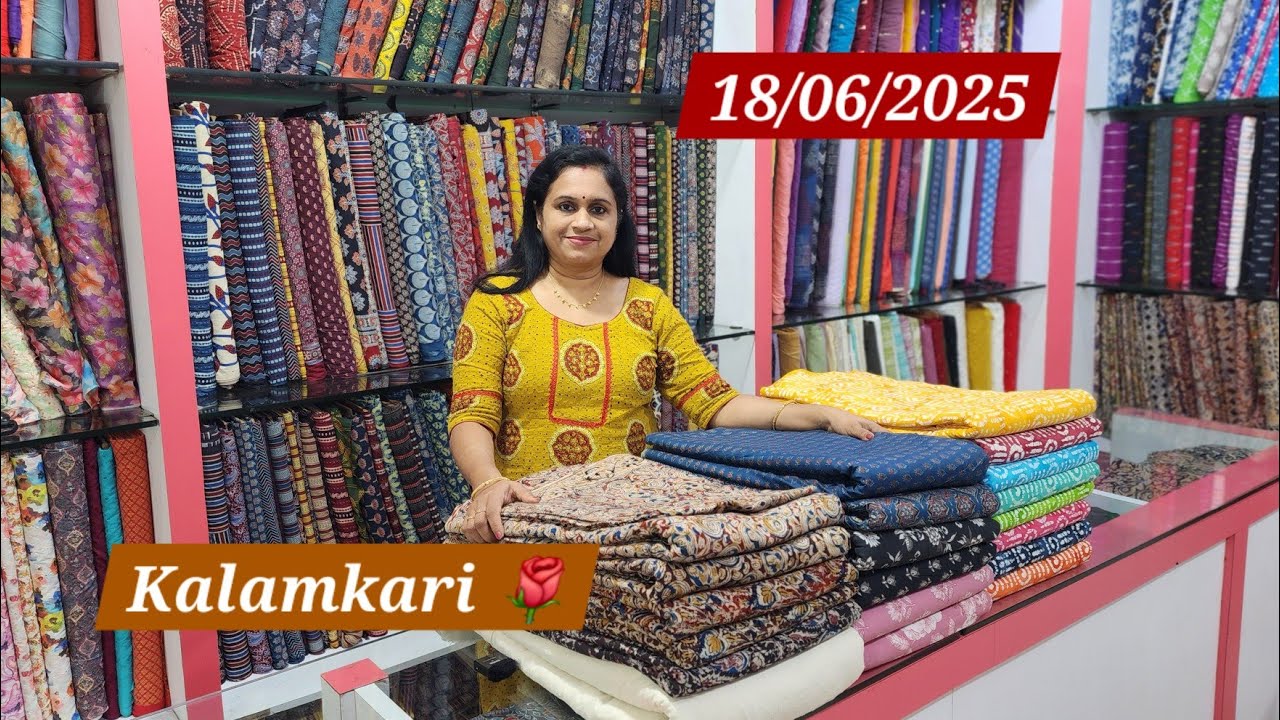 Kalamkari 🌹Batik 🌹3piece set as running material 🌹