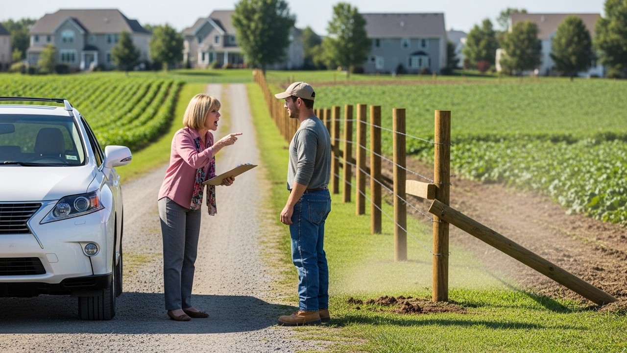 Entitled HOA Built Fence Through My Farm To Block Access, Demanded I Join Or Stay Landlocked