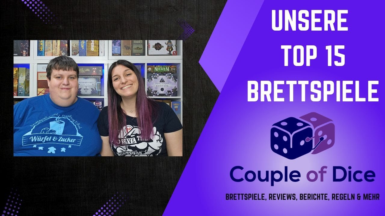 Unsere Top 15 Brettspiele - Stand Januar 2025