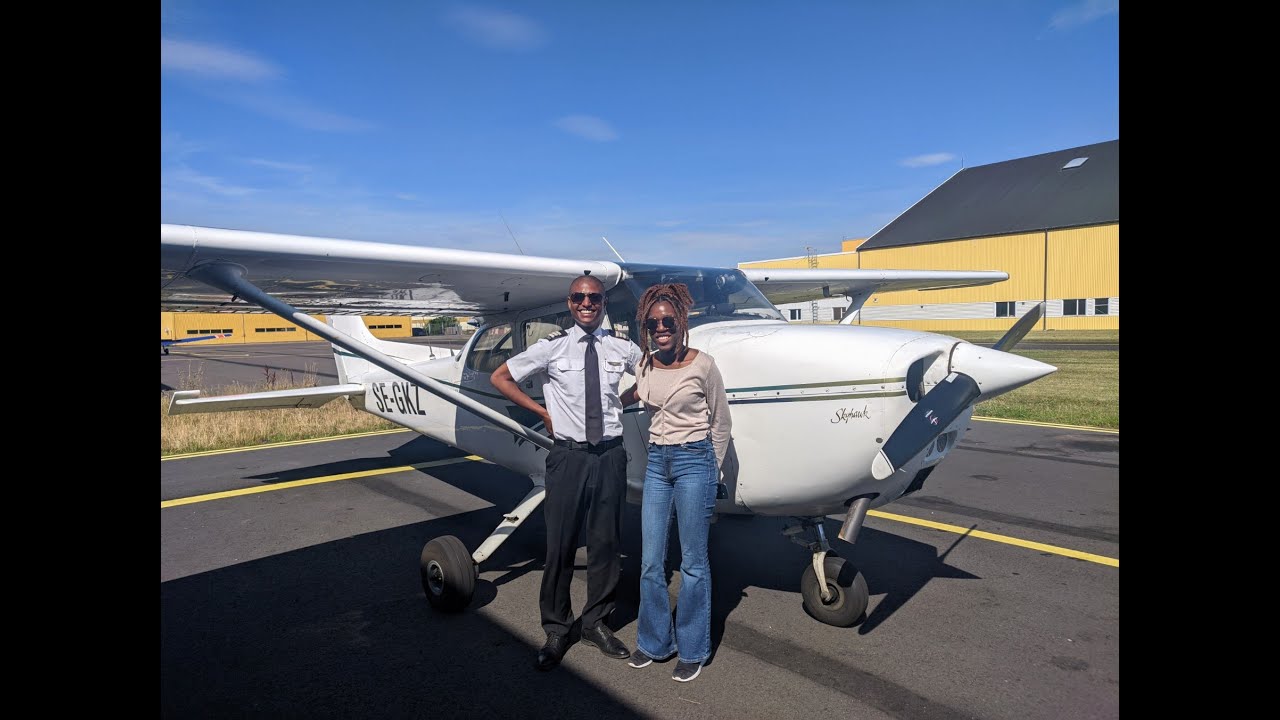 🛩️ Discovery flight with South Sweden Flight Academy from Malm&ouml; Sturup Airport (ESMS / MMX)