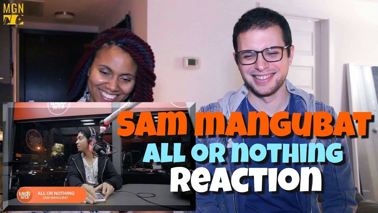 Sam Mangubat - All Or Nothing (O-Town) Reaction