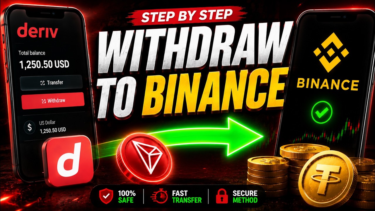 Как вывести средства с Deriv на Binance (Пошаговое руководство 2026)