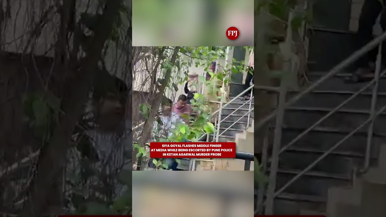 Siya Goyal Flashes Middle Finger at Media