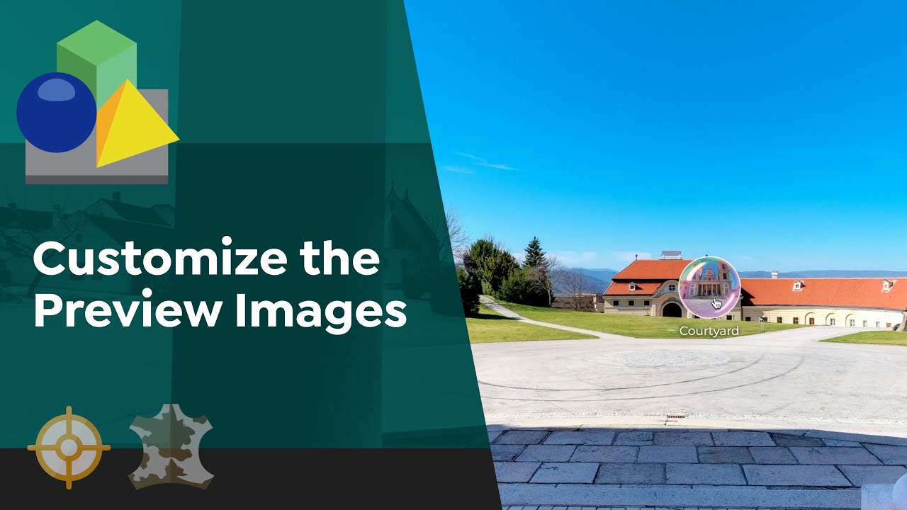 How to Customize Preview Images in Pano2VR Skins