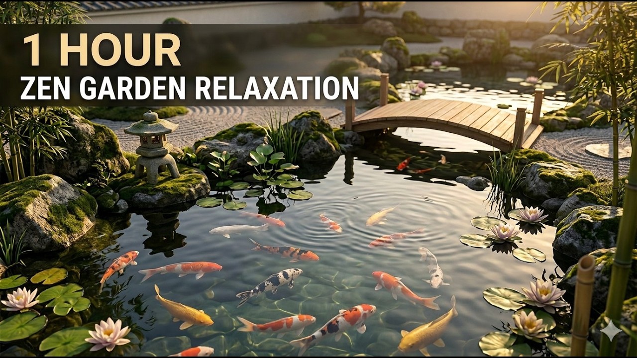 Zen Garden | Relaxing Instrumental Guitar & Flute for Deep Sleep and Meditation
