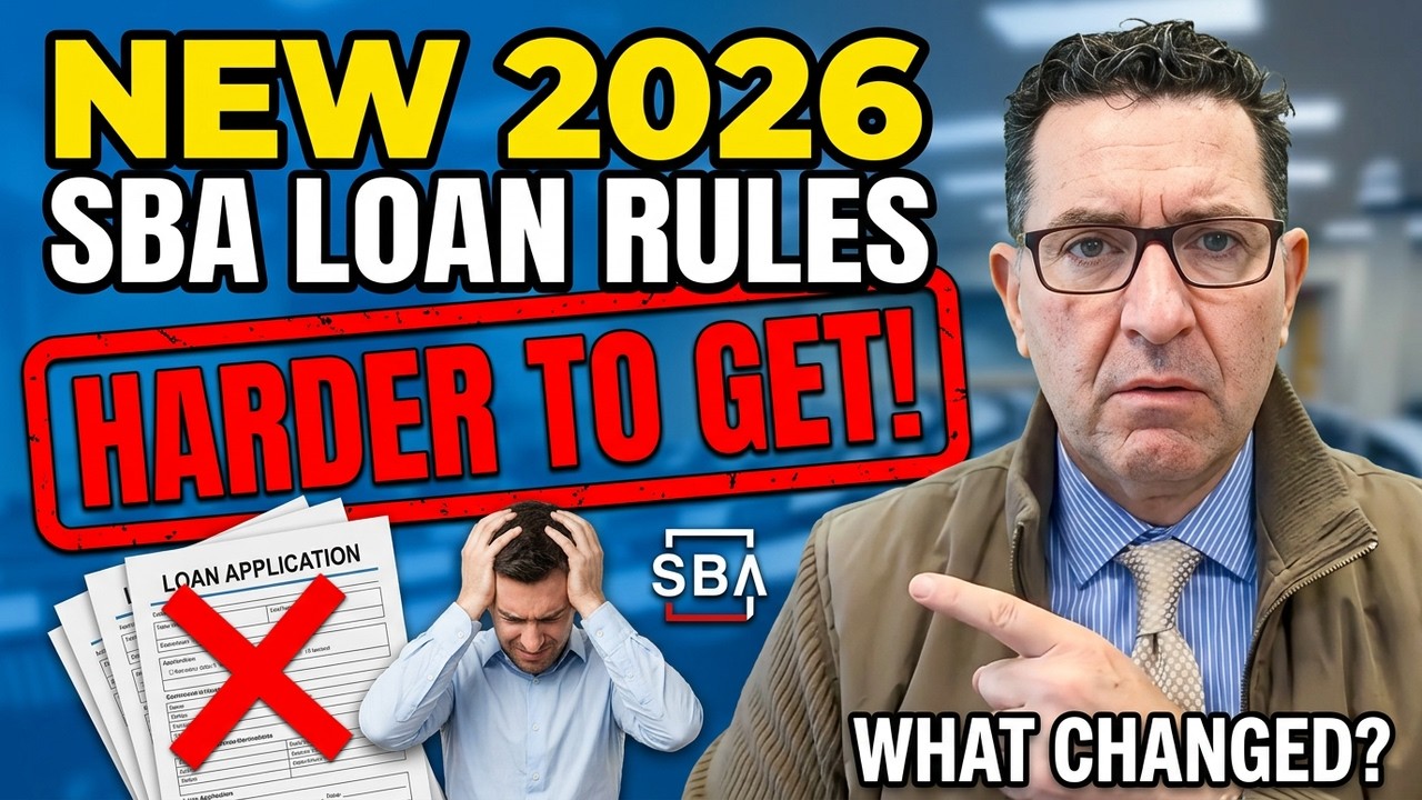 SBA Loan Eligibility Just Got Harder &mdash; What Changed in 2026