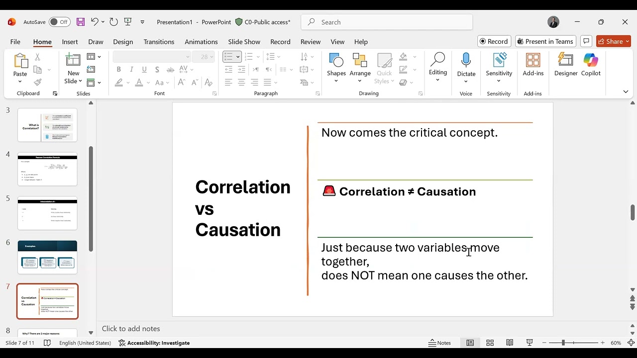 ML Tip #21: Correlation Coefficient & The Correlation vs Causation Myth (Statistics for ML)