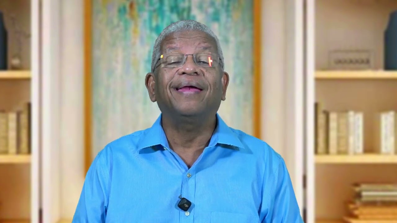 The Fifth President Of The Republic Of Seychelles. Mr Wavel Ramkalawan.