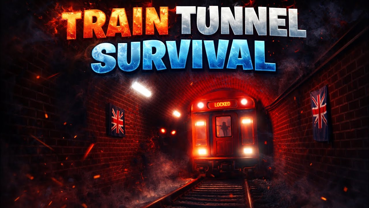 FORTNITE TRAIN SURVIVAL HORROR #foryou 