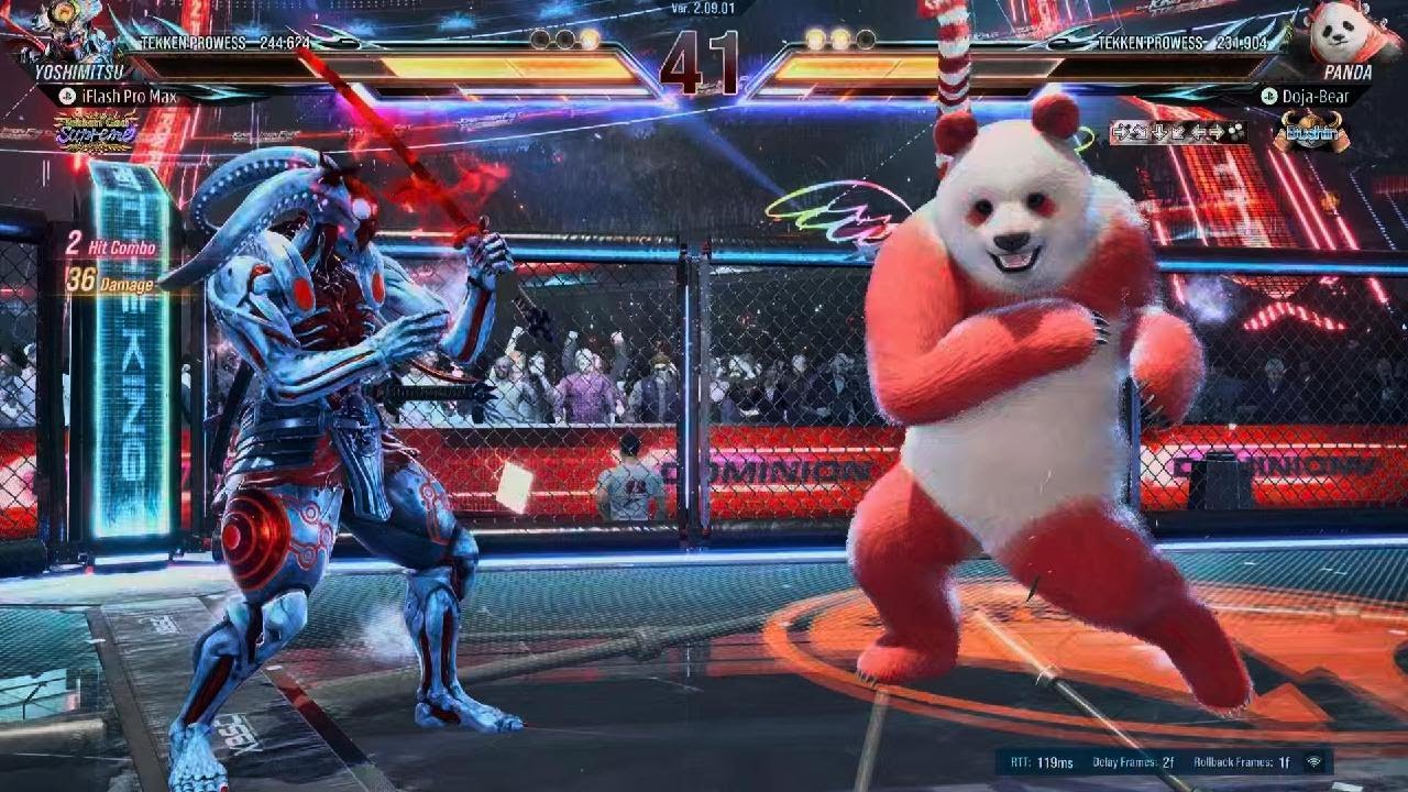 Yoshi beats Panda 👽