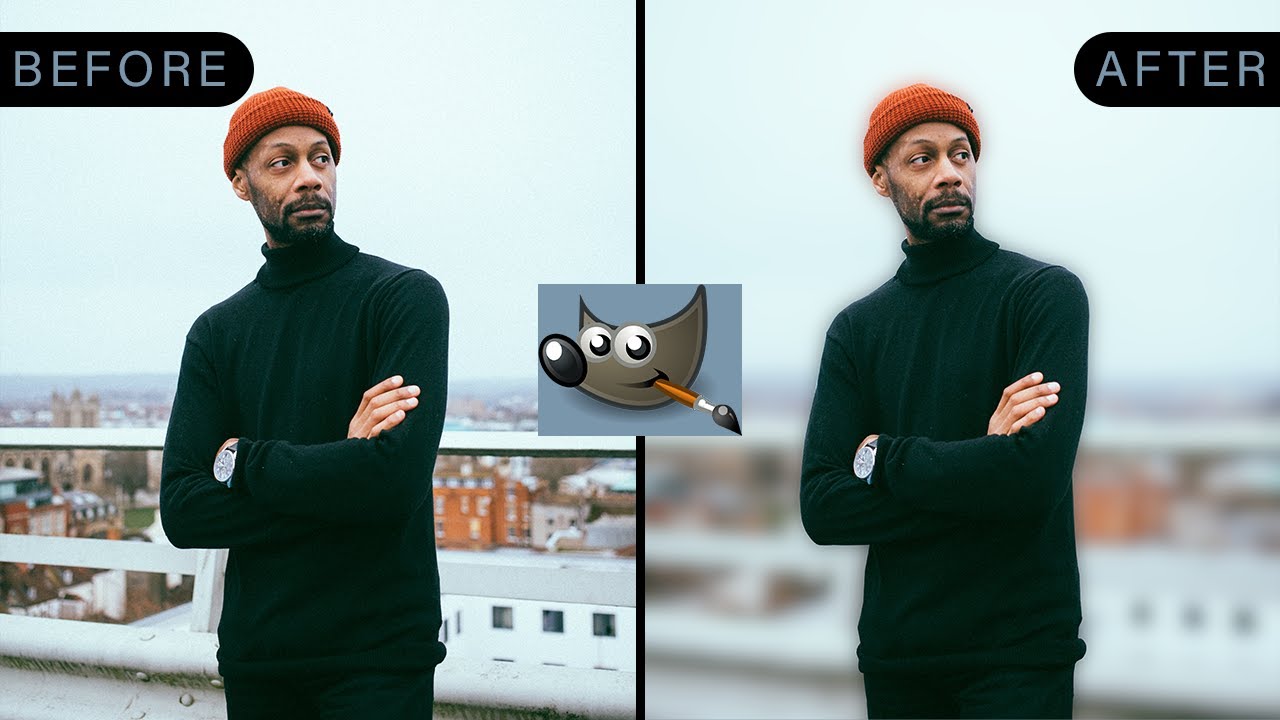 How to Create a Blurred Background in Gimp