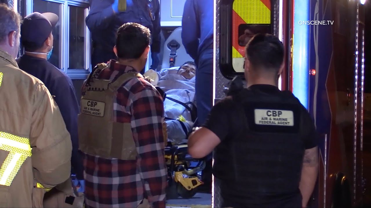 Illegal Immigrant Rescued From Beach After Panga Washes Ashore | San Diego